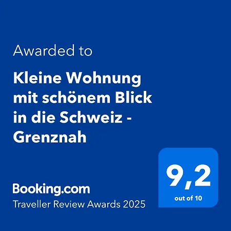 Apartment Kleine Mit Schoenem Blick In Schweiz - Grenznah *
